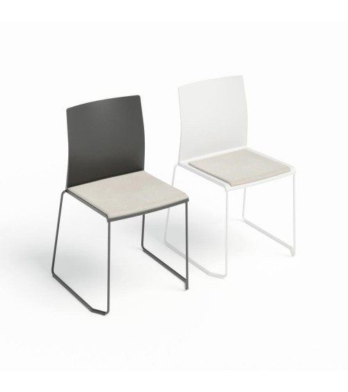 Sedia Artesia GABER impilabile design contract | BHOME