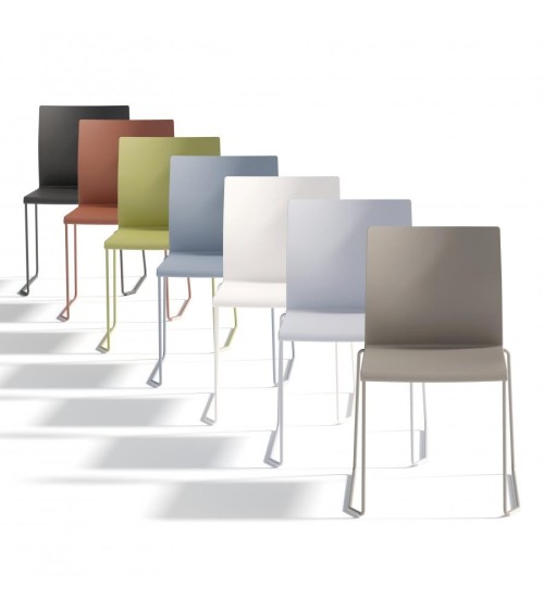 Silla Artesia GABER apilable diseño contract | BHOME