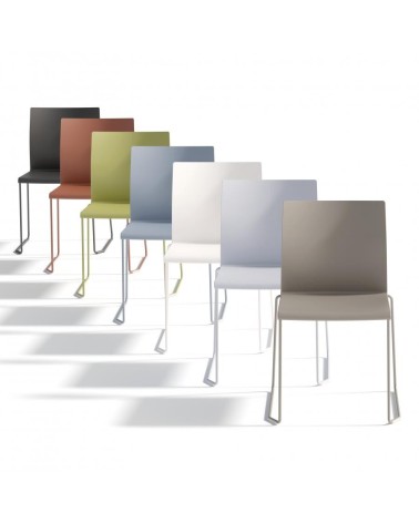 Silla Artesia GABER apilable diseño contract | BHOME