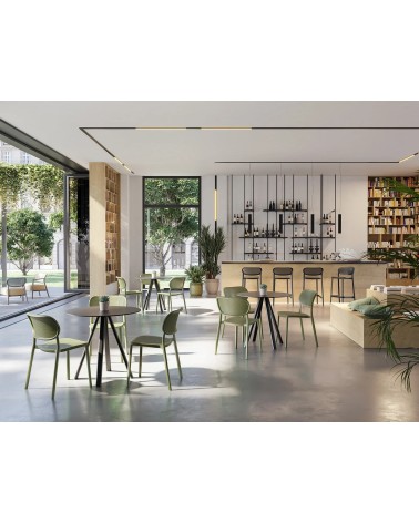 Silla Nuta GABER diseño perforado interior exterior | BHOME