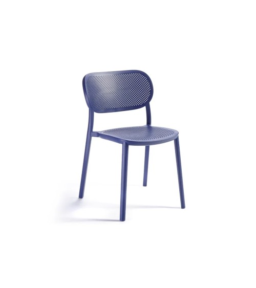 Nuta chair GABER perforated design indoor outdoor | BHOME