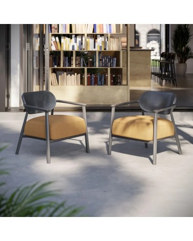 Sillón Nuta Lounge GABER interior exterior | BHOME
