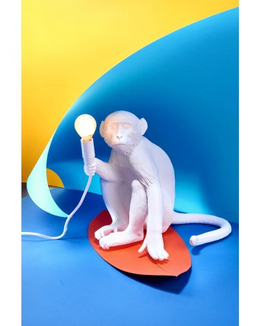 Lámpara “The Monkey Lamp Versione Seduta” – SELETTI