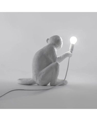 Lámpara “The Monkey Lamp Versione Seduta” – SELETTI