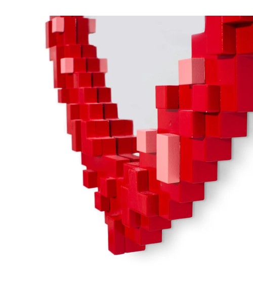 Pixel Mirror Heart Seletti Design | BHOME