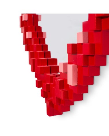 Pixel Mirror Heart Seletti Design | BHOME