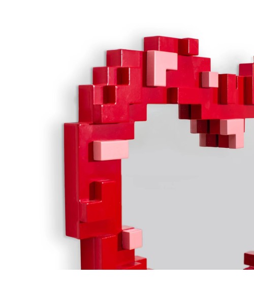 Pixel Mirror Heart Seletti Design | BHOME