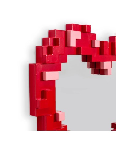 Pixel Mirror Heart Seletti Design | BHOME