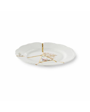 Piatto da dessert “Kintsugi 03” – SELETTI