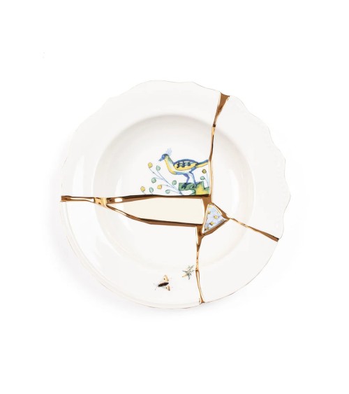 Piatto Fondo Kintsugi 01 Seletti | BHOME
