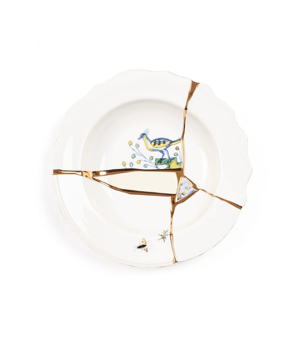 Piatto Fondo Kintsugi 01 Seletti | BHOME