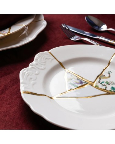 Piatto Fondo Kintsugi 01 Seletti | BHOME