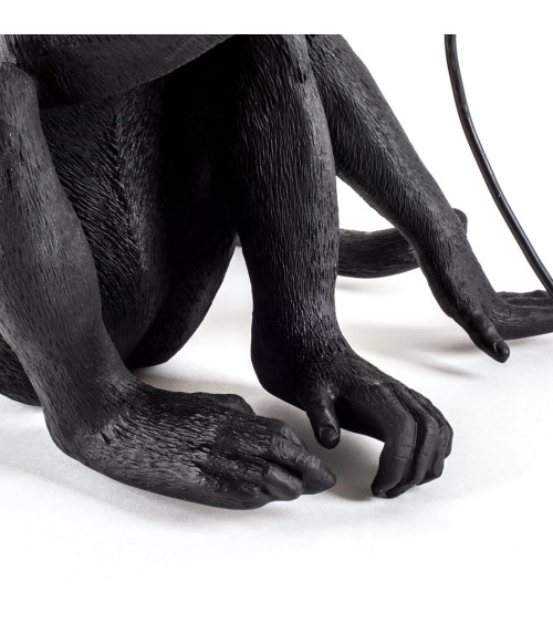 Lampe “The Monkey Lamp Nera Sitting Version” – SELETTI