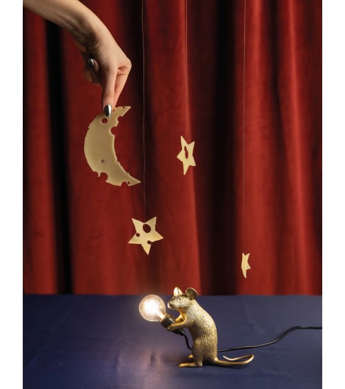 Mouse Lamp Mac Gold Seletti | BHOME