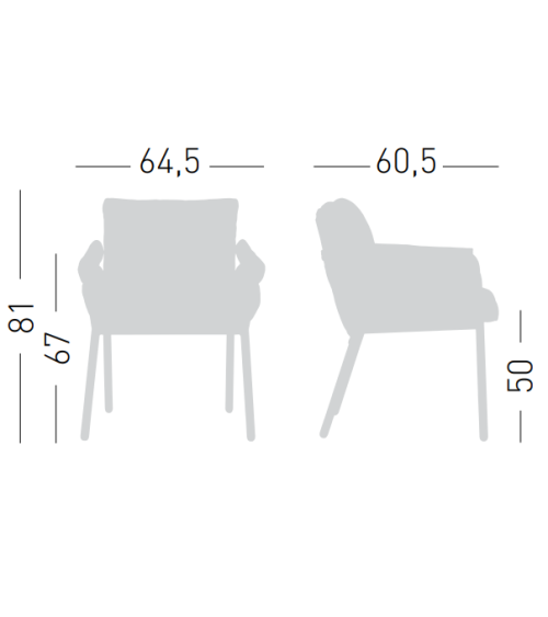 Poltroncina Coachella GABER design indoor outdoor | BHOME