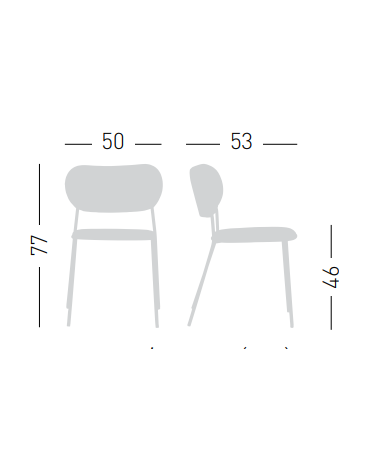 Collezione Nuta Light GABER sedute design contract | BHOME
