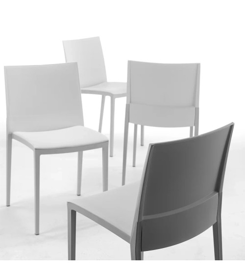 Sedia Over GABER design contract impilabile | BHOME