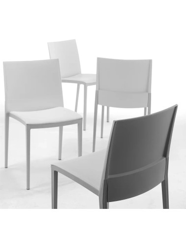 Sedia Over GABER design contract impilabile | BHOME