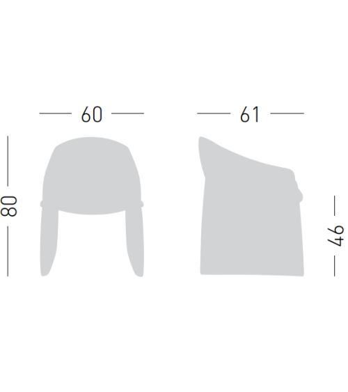 Majorette Sessel GABER gepolstert Design | BHOME