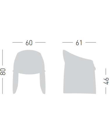 Poltroncina Majorette GABER design imbottito | BHOME