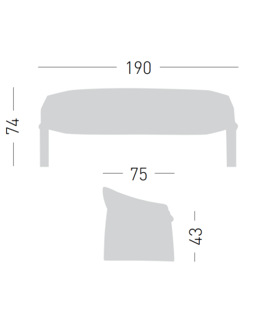 Divano Majorette Sofa GABER 3 posti design | BHOME