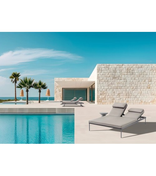 Etesian daybed GABER double outdoor lounger | BHOME