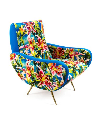 Sillón “Flowers with Holes” – SELETTI