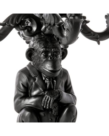 Bougeoir Burlesque Chimp Blanc Seletti | BHOME
