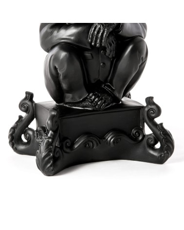 Bougeoir Burlesque Chimp Blanc Seletti | BHOME