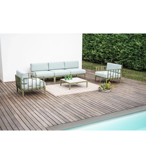 Tavolino Engels GABER effetto marmo design | BHOME