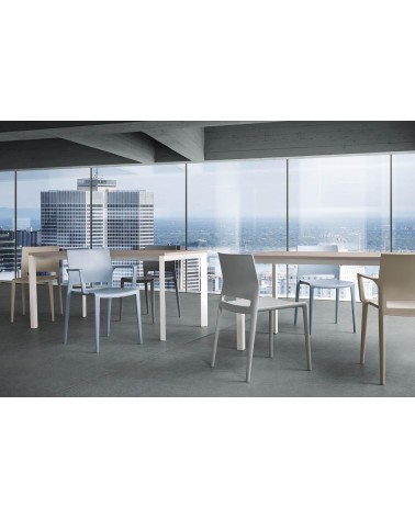Sedia Bakhita GABER impilabile indoor outdoor | BHOME