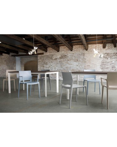 Bakhita chair GABER stackable design | BHOME