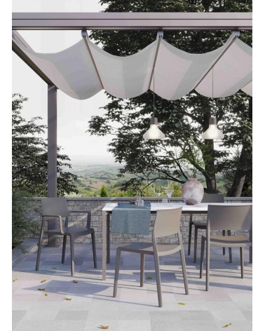 Chaise Lilibet GABER empilable outdoor design | BHOME