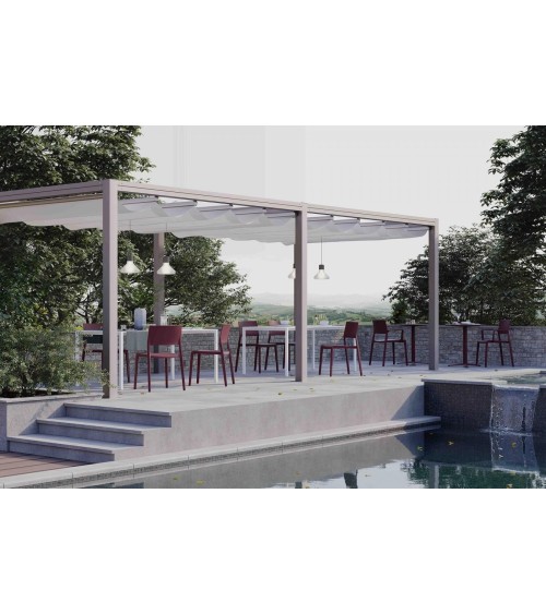 Chaise Lilibet GABER empilable outdoor design | BHOME