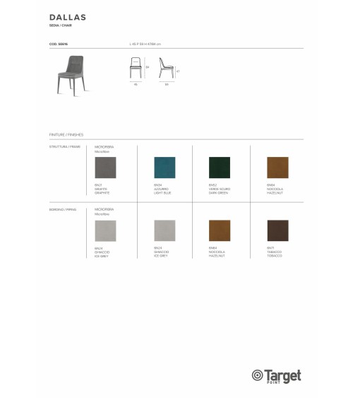 Silla Dallas – Target Point | Bhome by Arredi Barbàra