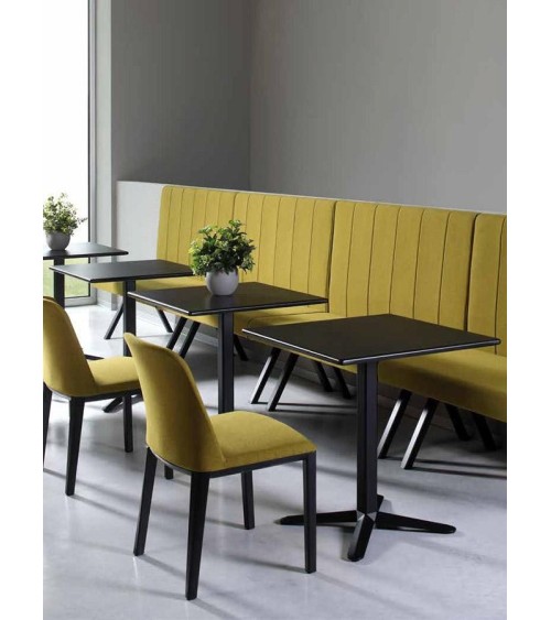 Tavolo Arket GABER design acciaio outdoor | BHOME