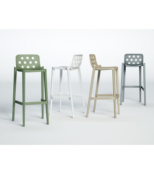 Isidoro stool GABER stackable design | BHOME