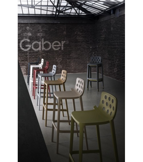 Sgabello Isidoro GABER impilabile design | BHOME