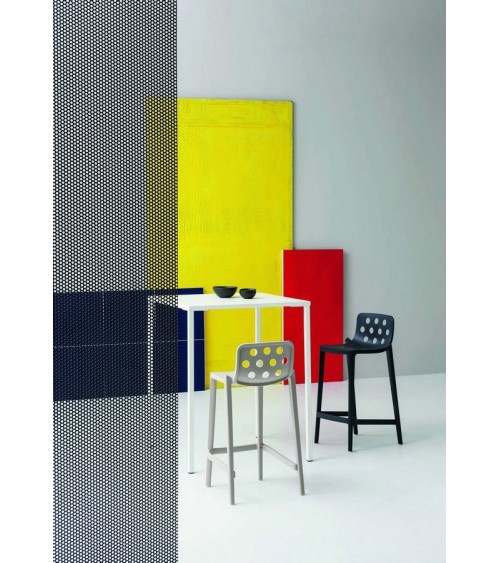 Sgabello Isidoro GABER impilabile design | BHOME