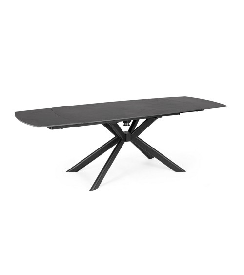 Mesa extensible Janika BIZZOTTO en gres efecto mármol