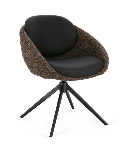 Sedia AVERIK BIZZOTTO bouclé | BHOME by Arredi Barbàra
