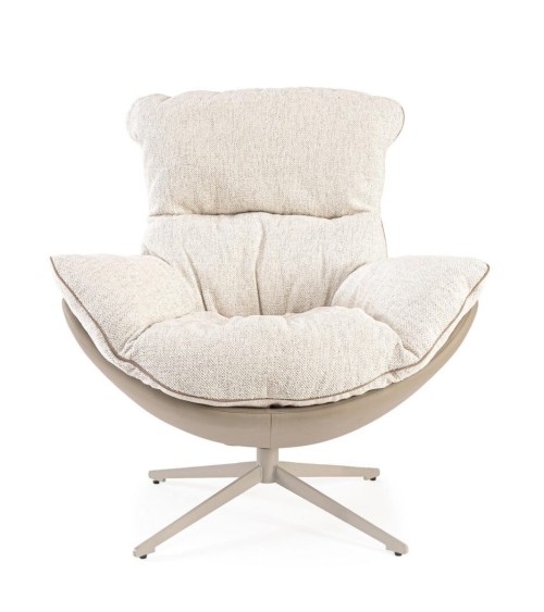 Fauteuil ARMELA beige BIZZOTTO | BHOME by Arredi Barbàra
