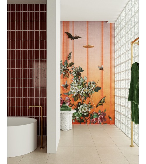 Papier peint Beebutterflies INKIOSTRO BIANCO | BHOME