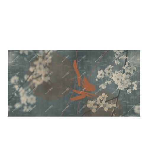 Carta da parati Yukata INKIOSTRO BIANCO | BHOME