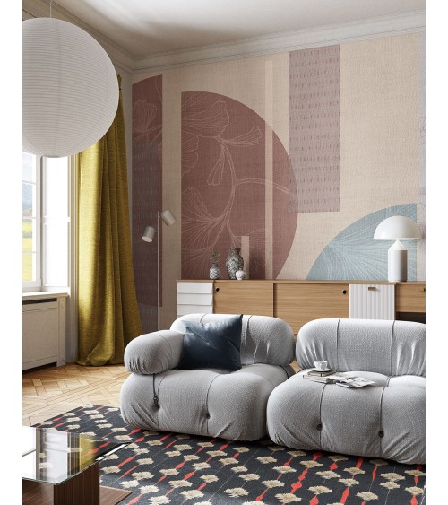 Papel pintado Geometric Dance INKIOSTRO BIANCO | BHOME