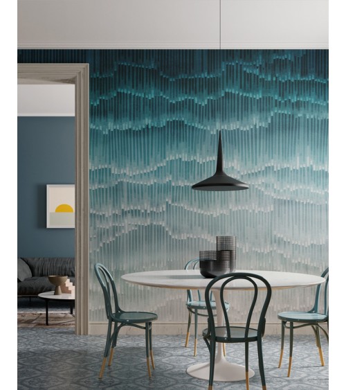 Wallpaper Fluvia INKIOSTRO BIANCO | BHOME