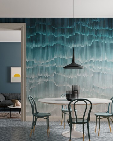 Wallpaper Fluvia INKIOSTRO BIANCO | BHOME