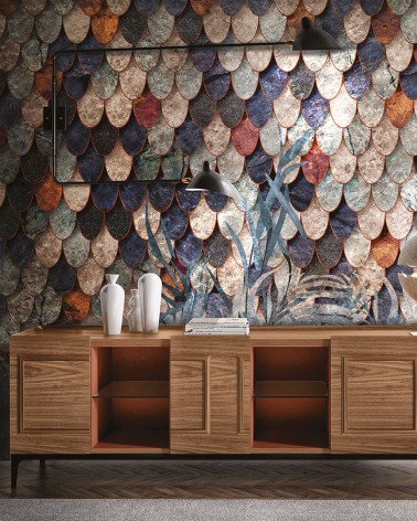 Wallpaper Bluescale INKIOSTRO BIANCO | BHOME