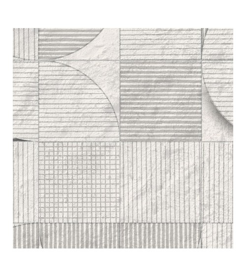 Wallpaper Mosaico lunare INKIOSTRO BIANCO | BHOME