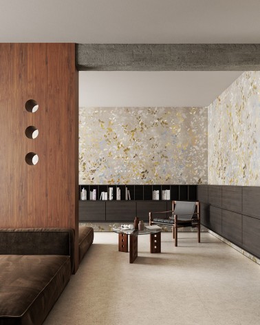 Wallpaper Adiantum INKIOSTRO BIANCO | BHOME